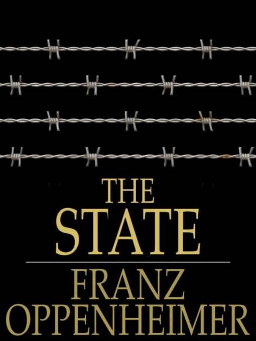 Title details for The State by Franz Oppenheimer - Wait list
